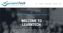 Desktop Screenshot of learntech.co.za