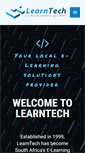 Mobile Screenshot of learntech.co.za